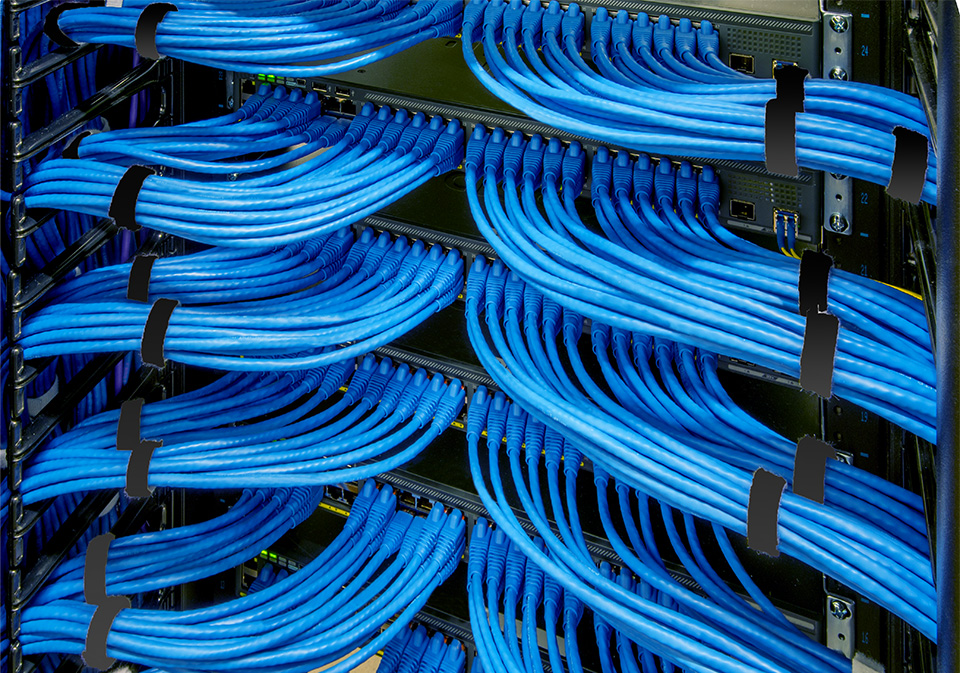 Organized cabling system installation – TechOffice
