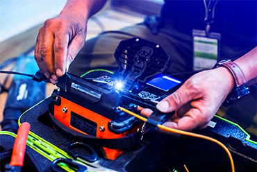 High-speed fiber optic cable installation – TechOffice
