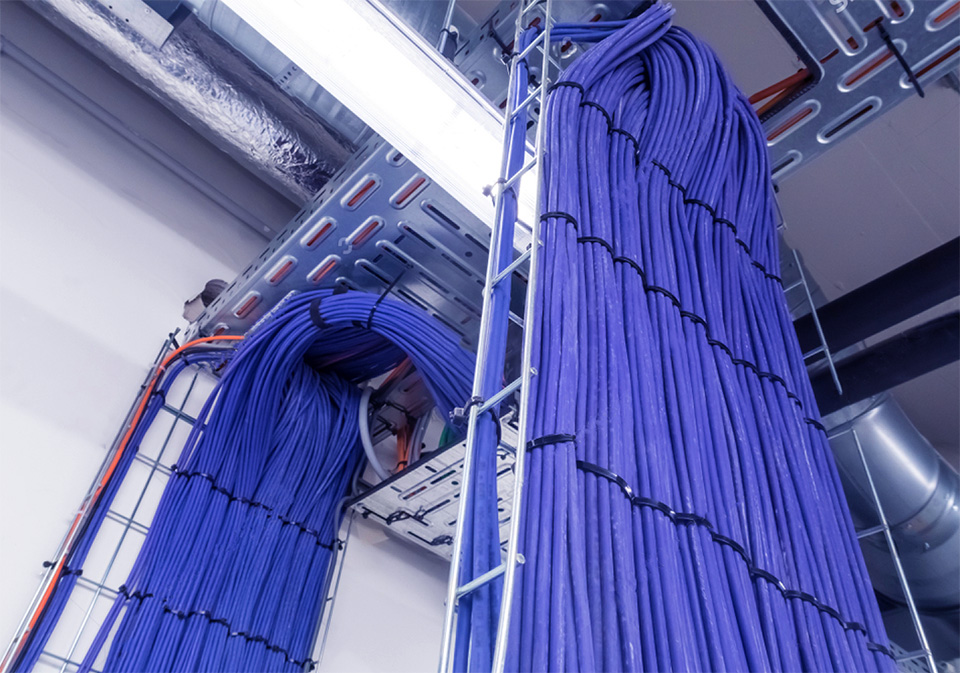Organized cabling and network connectivity layout – TechOffice
